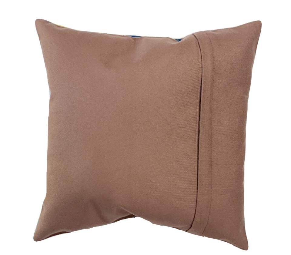 Almohada de terciopelo fino persa - 15" X 15" Foto 2 de 3