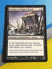 Magic the Gathering MTG Champions of Kamigawa HONDEN OF NIGHT'S REACH