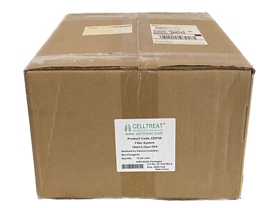 (12/Cs) CELLTREAT 150mL PS Filter System 0.22um PES 50mm D Sterile 229705
