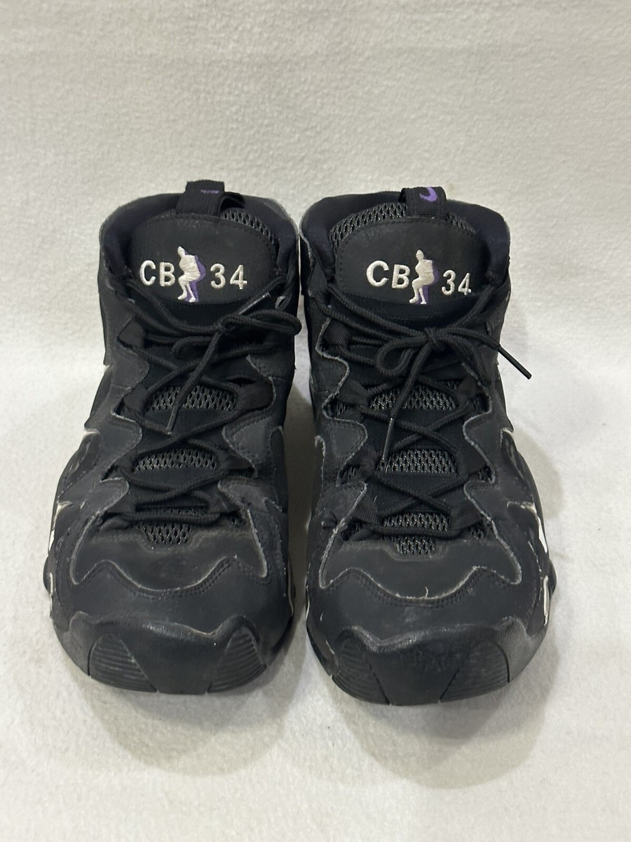 2015 Nike Air Max CB34 Charles Barkley Suns Black Purple 414243