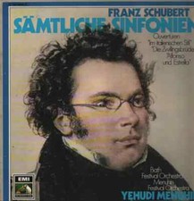 Franz Schubert Complete Symphonies NEAR MINT His Masters Voice Vinyl LP Box