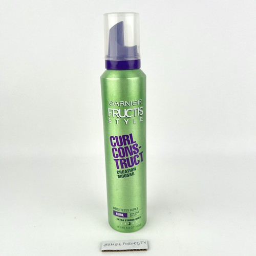 NEU Garnier Fructis Curl Construct Creation Haarmousse schwerelose Locken 6,8oz