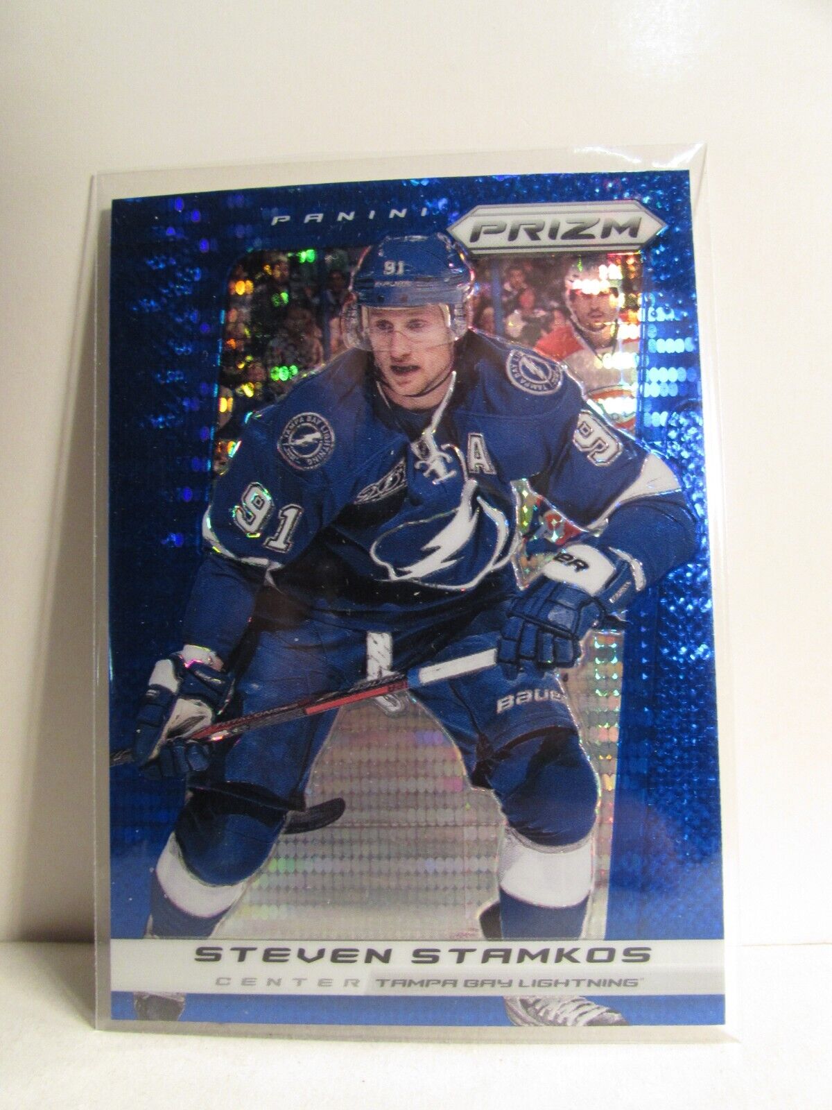  2019-20 Topps NHL Stickers #561 Steven Stamkos Tampa