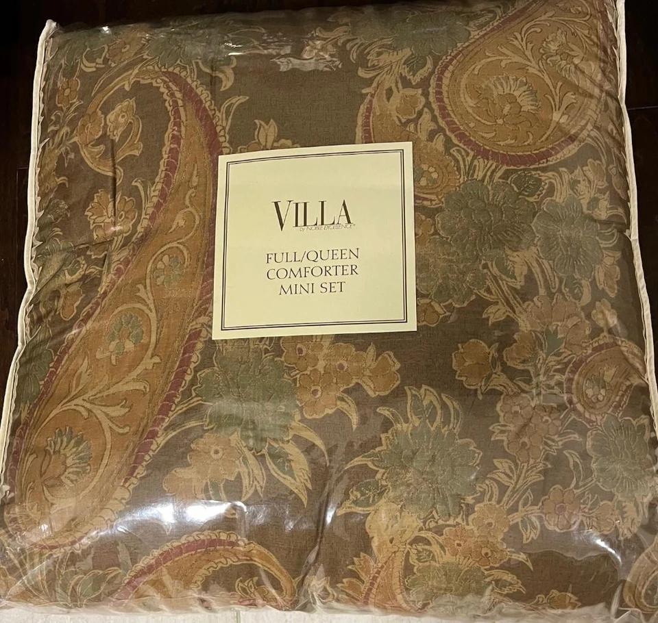 Nuevo Mini Juego Completo de Edredón Reina Villa Salzano Coordinate with Noble Excellence Foto 4 de 4