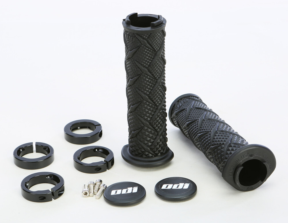 ODI X-Treme ATV Lock-On Grips Black/Black J30XTB-B | eBay