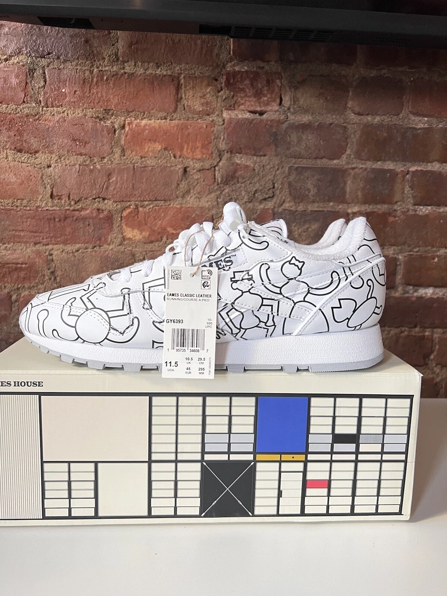 Reebok Classics Eames Classic Leather White Coloring Toy New Men Shoes GY6393