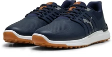 PUMA IGNITE ELEVATE 2  Spikeless Golf Shoes 2025 Puma Deep Navy/Silver/Gum