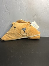 Bear Infant Hooded Bath Towel - Cloud Island Brown One Size 30"x30"