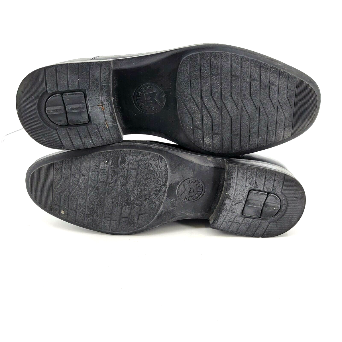 Mephisto Air Relax Cap Toe Black Leather Oxfords Caoutchouc  display picture 1