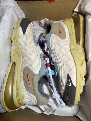 Size 7 - Nike Air Max 270 React ENG x Travis Scott Low Cactus Trails