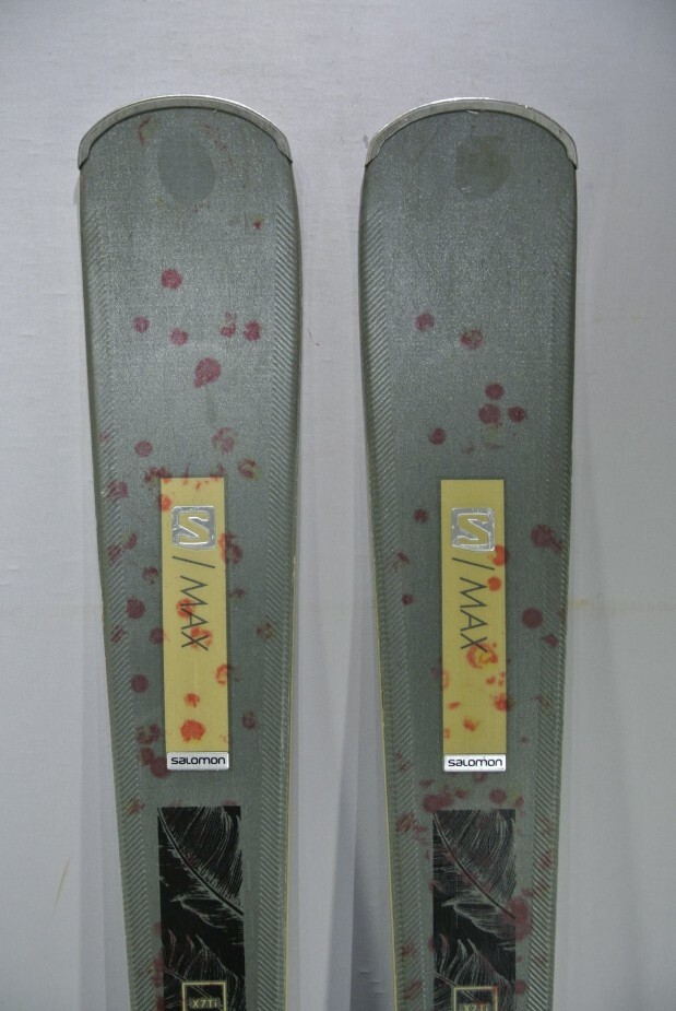 SCI All Mountain SALOMON S MAX X7 Ti 165 cm ottimi sci da donna