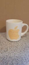 Rare Vintage Apple Computer Inc Coffee Advertising Mug Steve Jobs
