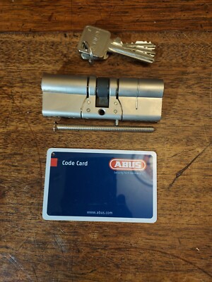 ABUS D6PS 40-10-40 Hochsicherheit, Eurozylinderschloss, 2 Schlüssel und Codekarte