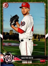 2018 Bowman Prospects CAMO (retail) #BP74 Austin Voth - Washington Nationals