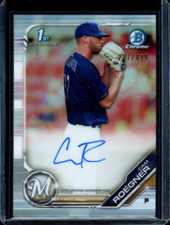 2019 1st Bowman Chrome ~ Cam Roegner ~ Refractor 207/499 ~ #CPA-CR ~ Auto