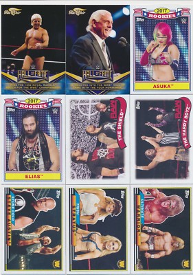 2018 Topps WWE Heritage BIG LEGENDS, TOP 10, TAG TEAMS, RIC FLAIR Pick From List