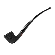 Briar Wooden Tobacco Pipes for Smoking Bent Churchwarden pipe with 3mm Filter