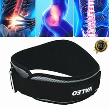 Adjustable Weight Lifting Lumbar Support Lower Waist Back Belt Brace Pain Relief