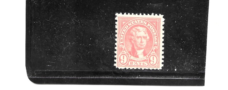 us stamps 1927: unused  Jefferson Scott # 641  MNH  CV $8.00