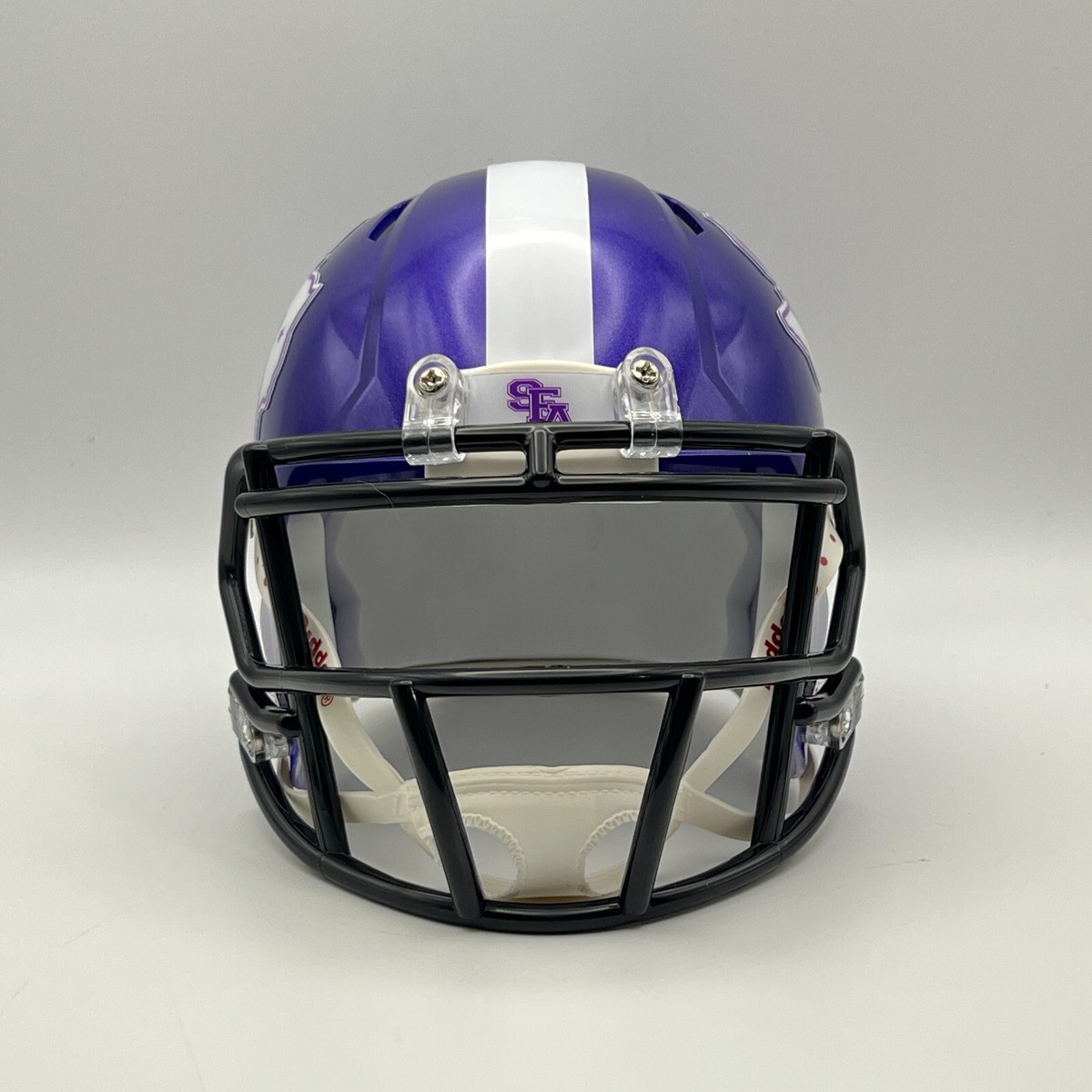 Stephen F. Austin Lumberjacks CUSTOM Metallic Purple Mini Football