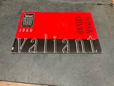 1960 Valiant Owners Manual Glove Compartment Guide 1960 Valiant Owners Manual Glove Compartment Guide