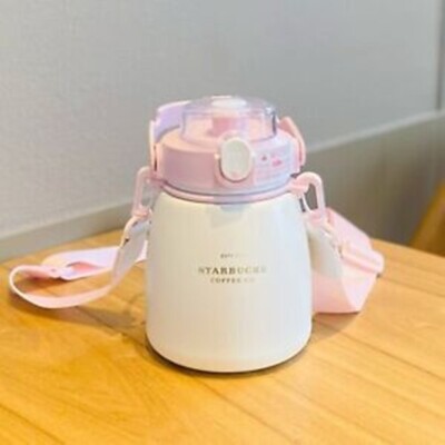 New 2023 China Starbucks 34oz Peach Blossom SS Big Capacity Straw Cup | eBay