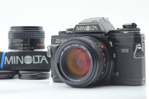 [OPTICAL MINT / 2 LENSES MINT] Minolta NEW X-700 w/50mm 1.4 28mm 2.8 from JAPAN - Picture 1 of 16