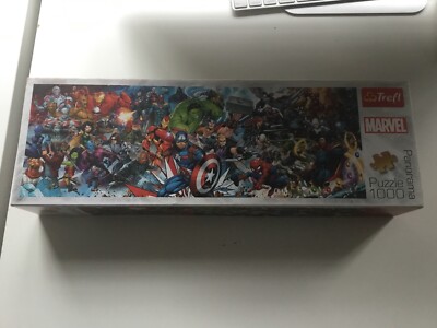 Puzzle von Trefi Marvel Motiv, 1000 Teile gebraucht. 