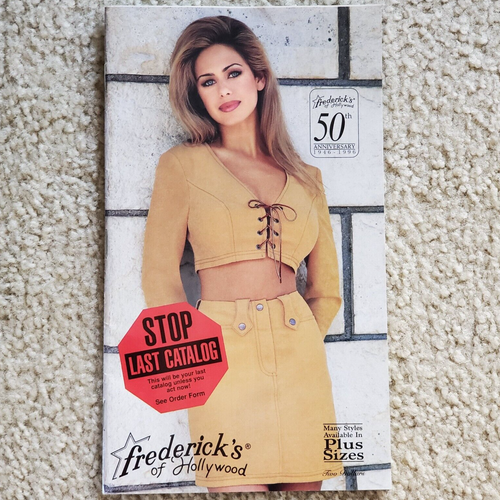 Vintage 1996 Frederick's of Hollywood Catalog eBay