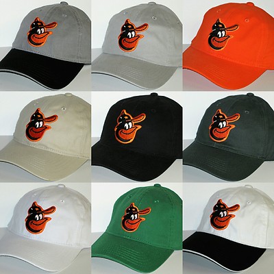 Baltimore Orioles Polo Style Cap ~Hat ~Vintage MLB Patch/Logo ~9 Hot Colors ~NEW