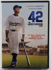 42 The Jackie Robinson Story DVD Boseman Harrison Ford 2013 Drama