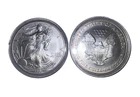 (1) 2001 American Silver Eagle BU 1oz .999 Silver