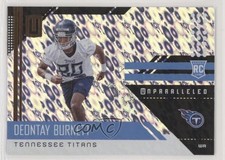 2018 Panini Unparalleled Rookie Flight Deontay Burnett #211 k6j