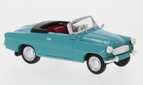 Brekina 27435 - 1/87 Skoda Felicia, Light Blue, 1959 - New