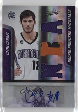 2009 Absolute Memorabilia Rookie Premiere Materials /499 Omri Casspi Auto 05fy
