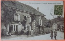 CARTE ESNOMS - 52 - RECETTE AUXILIAIRE DES POSTES (2 SCANS)
