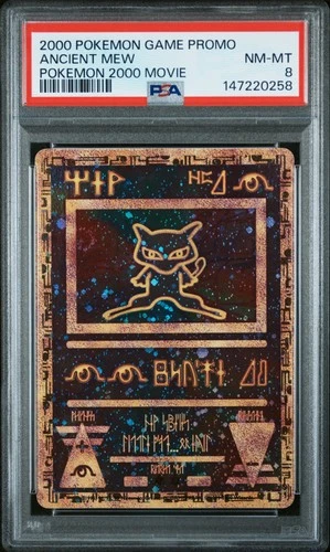2000 POKEMON GAME MOVIE POKEMON 2000 MOVIE ANCIENT MEW PSA 8