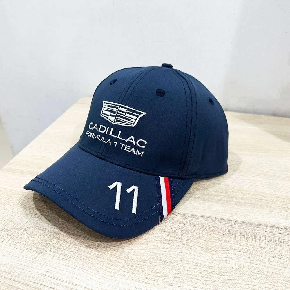 Cadi*llac Formula 1 Team No. 11 Embroidery Baseball Cap Adjustable Sports Hat
Opens in a new window 