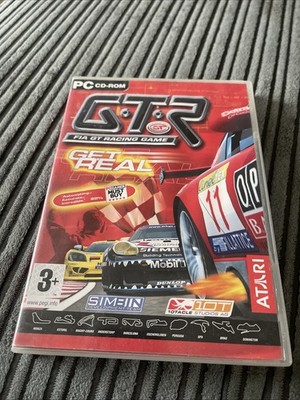 GTR FIA GT Rennspiel - PC CD-ROM - Atari - Anleitung + Key Code