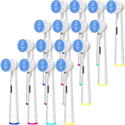 Pro Sensitive Gum Care Aufsteckbürsten kompatibel mit Oral-B Elektrische 