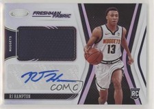 2020-21 Certified Freshman Fabric Signatures RJ Hampton #RJH Auto uk2