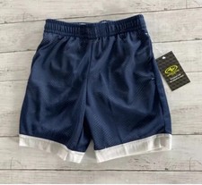 Athletic Works Boys Mesh Shorts Activewear Basketball Navy/White Medium Size 8