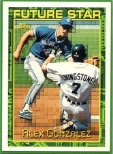 Alex Gonzalez #67 Baseball Cards 1994 Topps Future Star NM-Mint