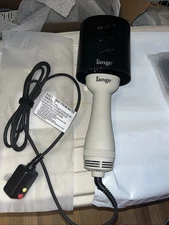 L’ange Hair Le Volume 2 in 1 Volumizing Brush Dryer Beige 75 mm New No box