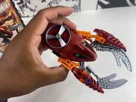LEGO Bionicle Visorak 8742: Vohtarak w/ Canister & Manual 99% WATER DAMAGE