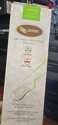AETREX MENS L400 Insole SZ 12 NIB