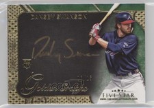 2017 Topps Five Star Golden Graphs Green 6/15 Dansby Swanson #GG-DS Auto b5y