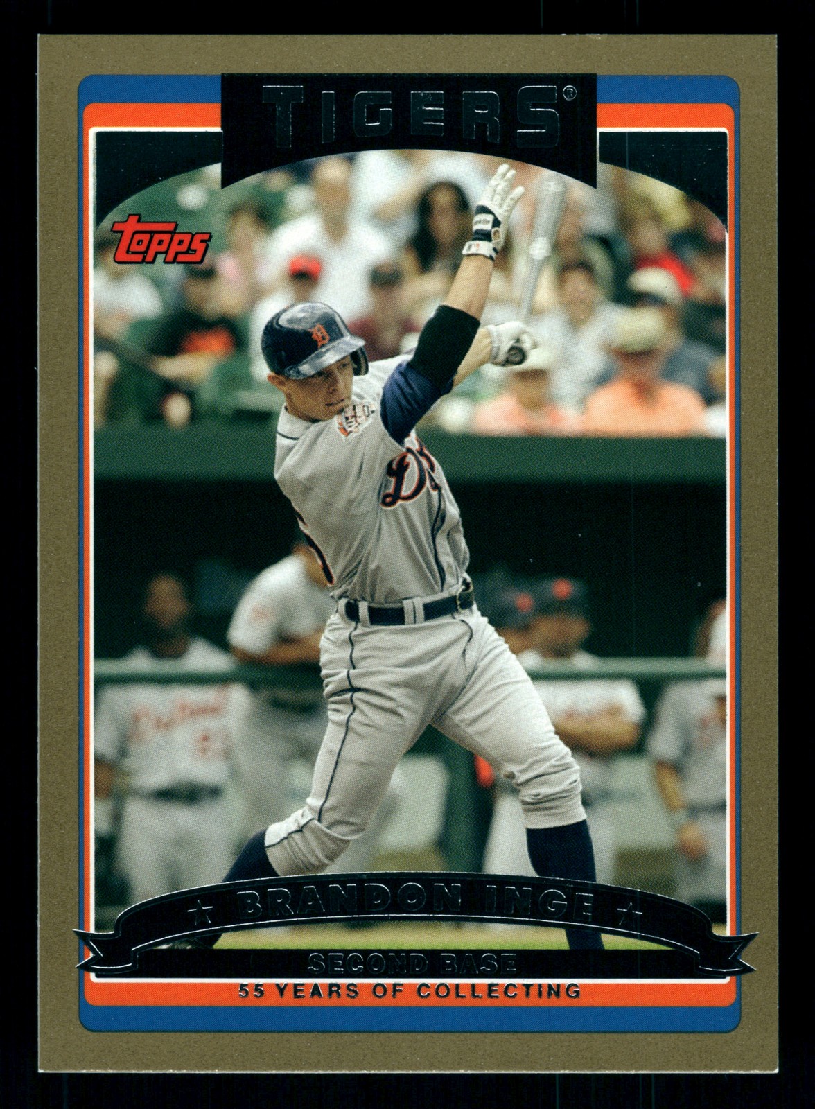 Brandon Inge Detroit Tigers 2006 Topps Gold #28 SN /2006