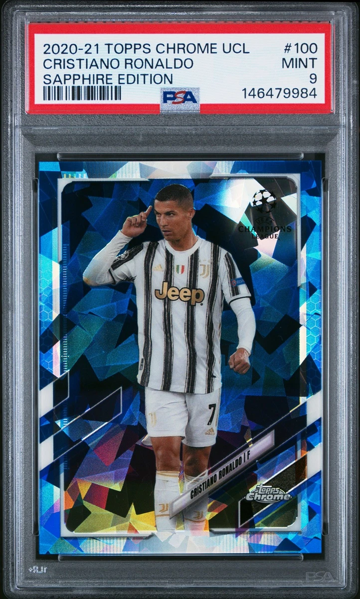 Футбольная спортивная одинарная карточка Topps Cristiano Ronaldo