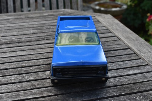 Vintage Nylint Ford Extended Cab Pickup Truck Blue Bike Buggy Pressed Steel - - Picture 3 of 11